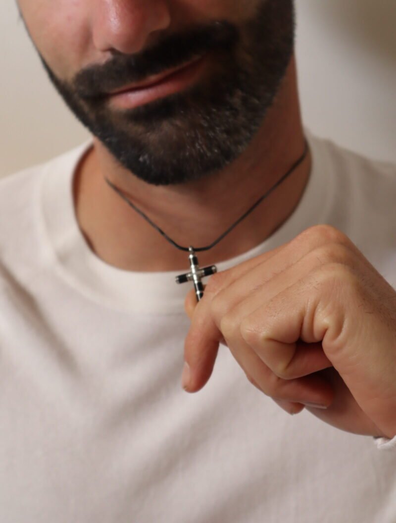 Ketting Zilver Roestvrij Staal - Afbeelding 2