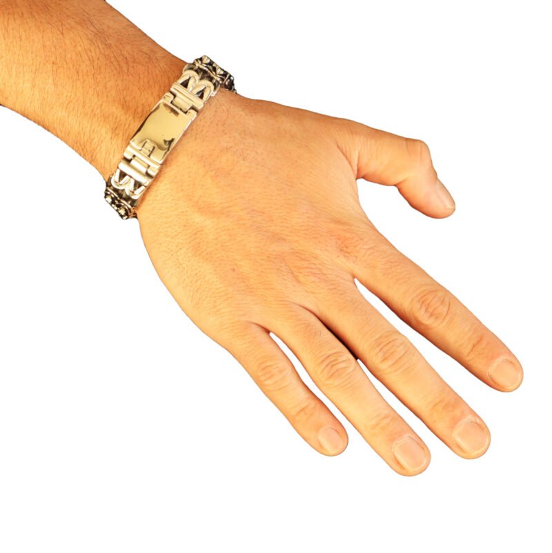 Bracelet Silver Stainless Steel - Image 2