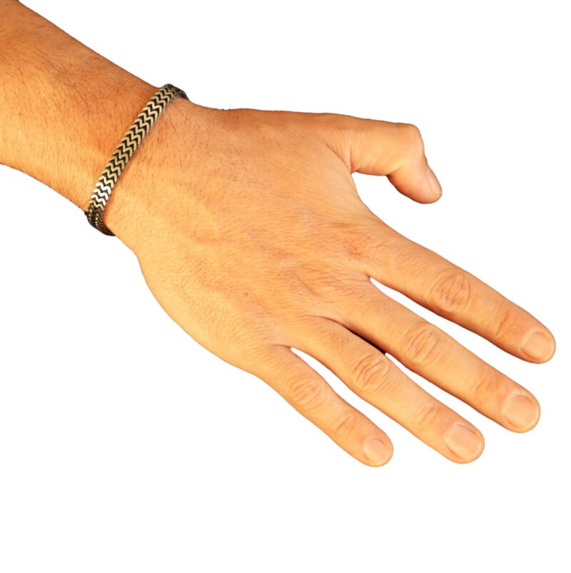Bracelet Silver Stainless Steel - Image 2