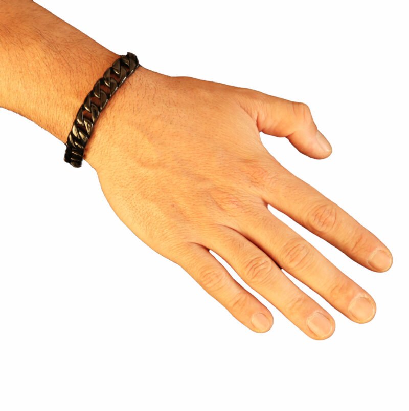 Bracelet Black Stainless Steel - Image 2
