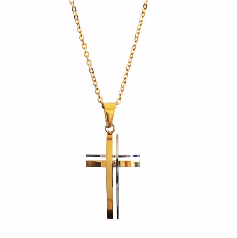 Ketting Goud/Zilver Roestvrij Staal