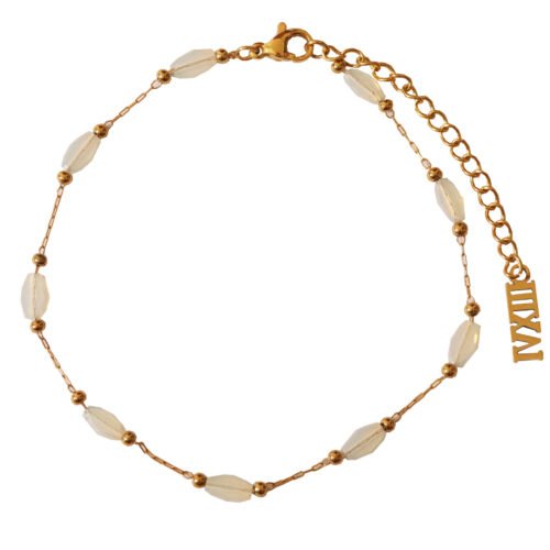 Anklet Gold Stainless Steel