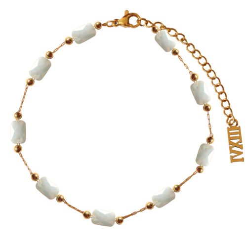 Anklet Gold Stainless Steel