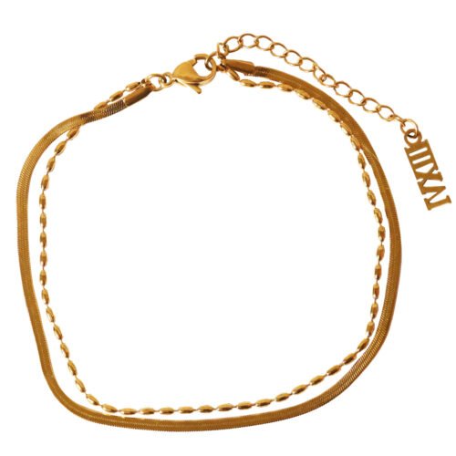 Anklet Gold Stainless  Steel
