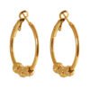 Earrings Gold Stainless Steel