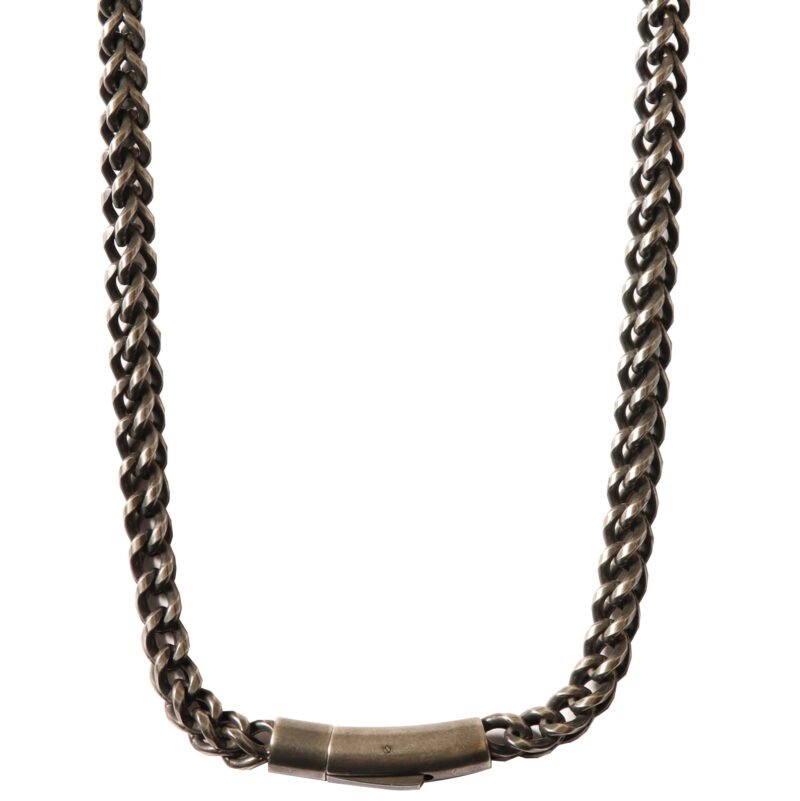Ketting Oud Zilver Roestvrij Staal