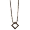 Necklace Silver Stainless Steel