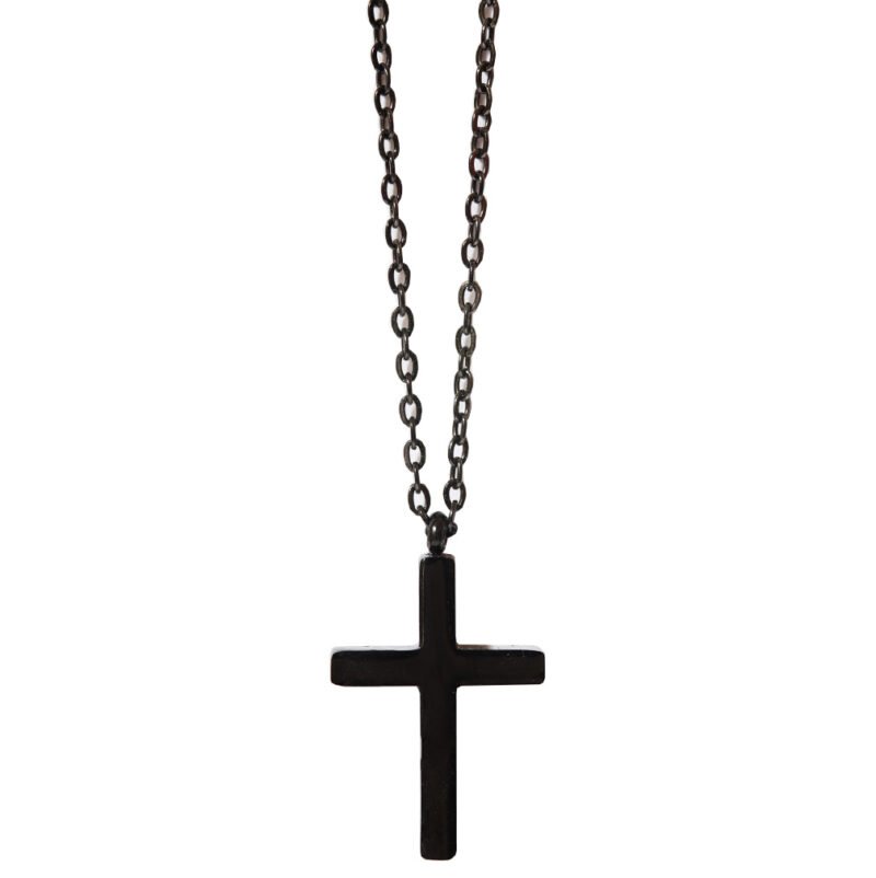 Ketting Zwart Roestvrij Staal