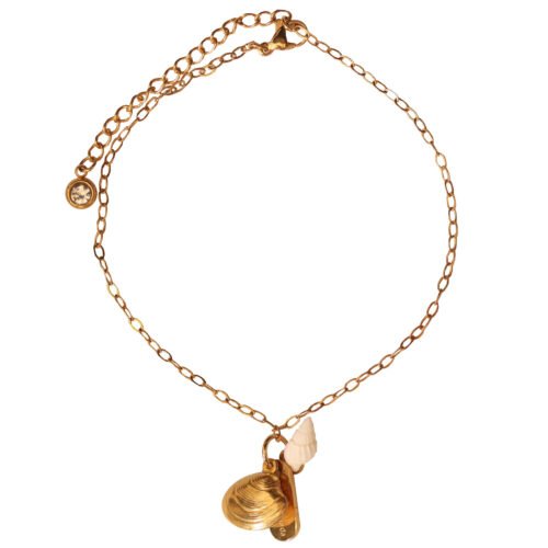 Anklet Gold Stainless Steel