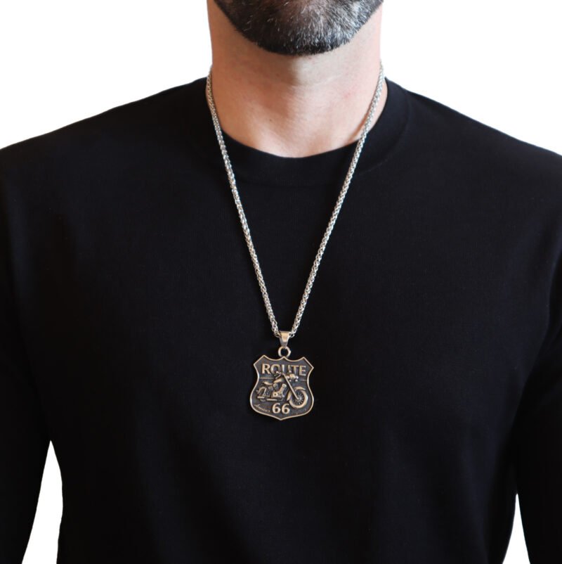 Ketting Zilver Roestvrij Staal - Afbeelding 2
