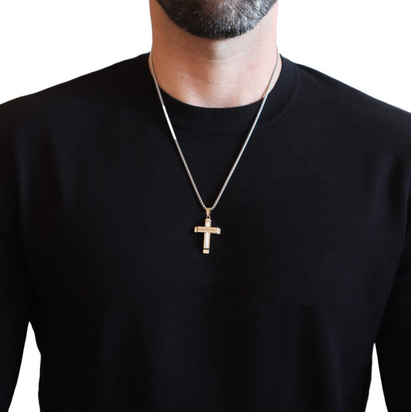 Ketting Zilver Roestvrij Staal - Afbeelding 2
